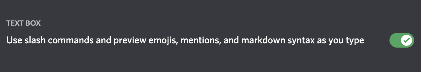 Slash command troubleshooting